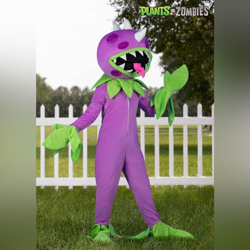 Kids Plants vs Zombies Chopper costume - Like New pre-owned
